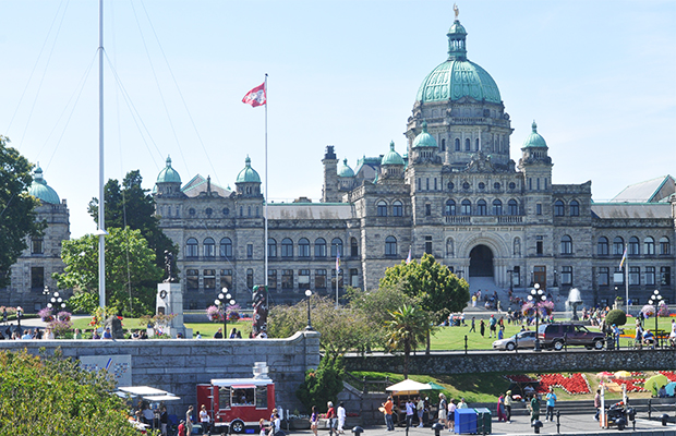 Um bate-volta em Victoria, no Canadá
