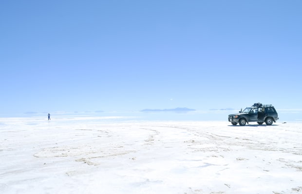 Salar de Uyuni em um dia: a maior planície de sal do mundo fica na Bolívia