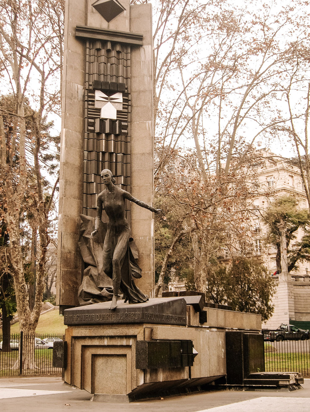Evita Perón em Buenos Aires