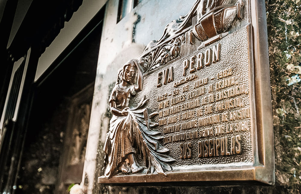 Evita Perón em Buenos Aires