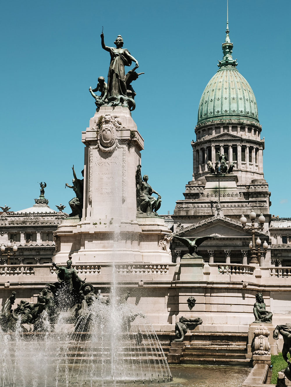 Evita Perón em Buenos Aires