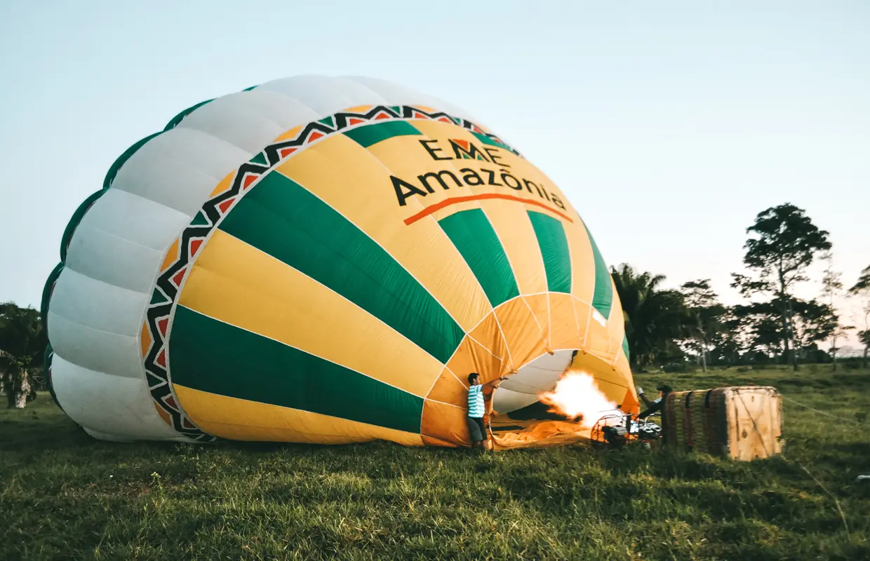 Voo de balão no Acre