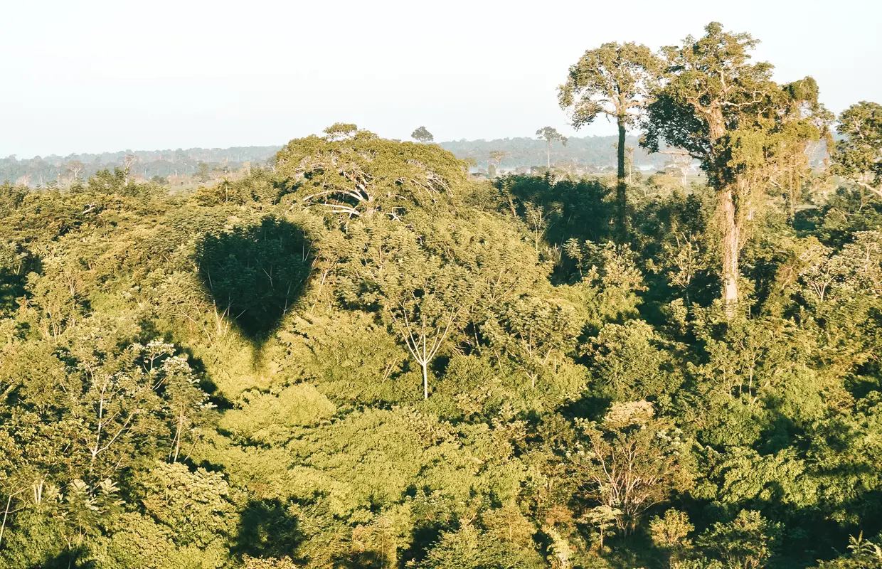 Voo de balão no Acre