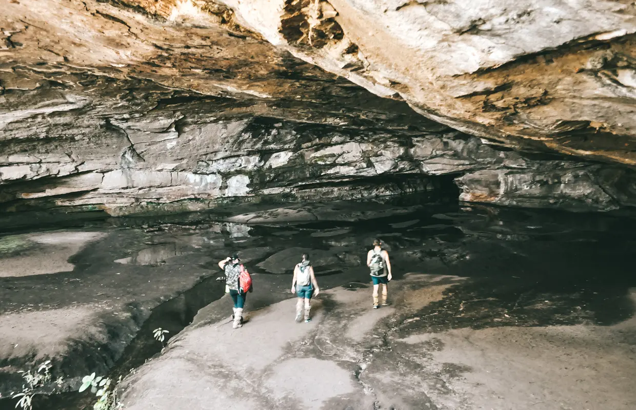 Cavernas na Chapada dos Guimarães