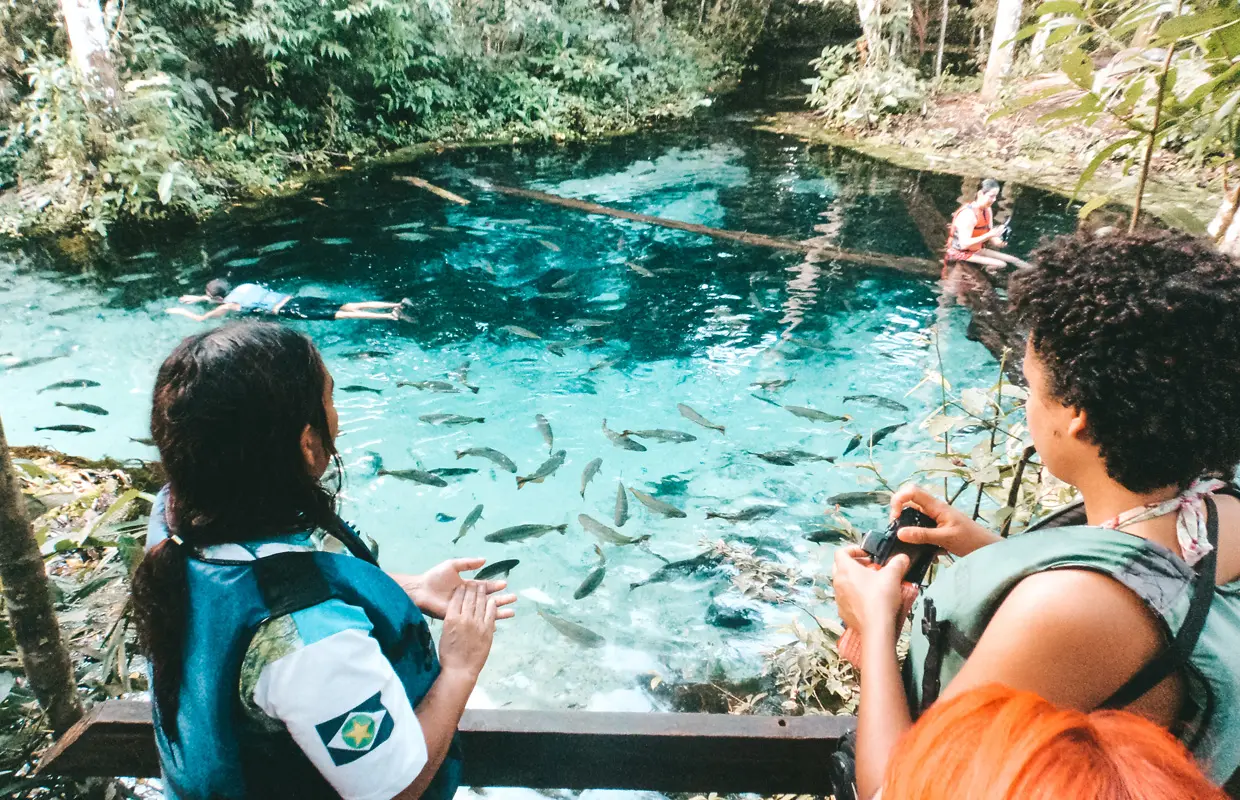 Aquário Encantado, em Nobres