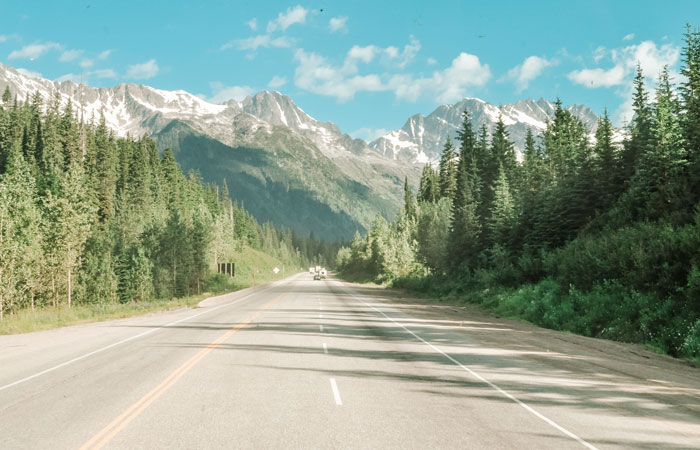 Rocky Mountains de carro