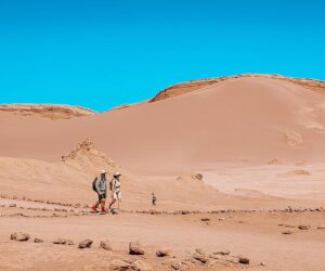Valle de la Luna no Atacama