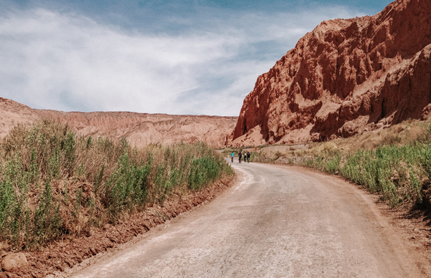 De bicicleta no Atacama