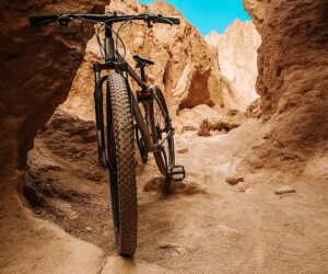 bicicleta no Atacama