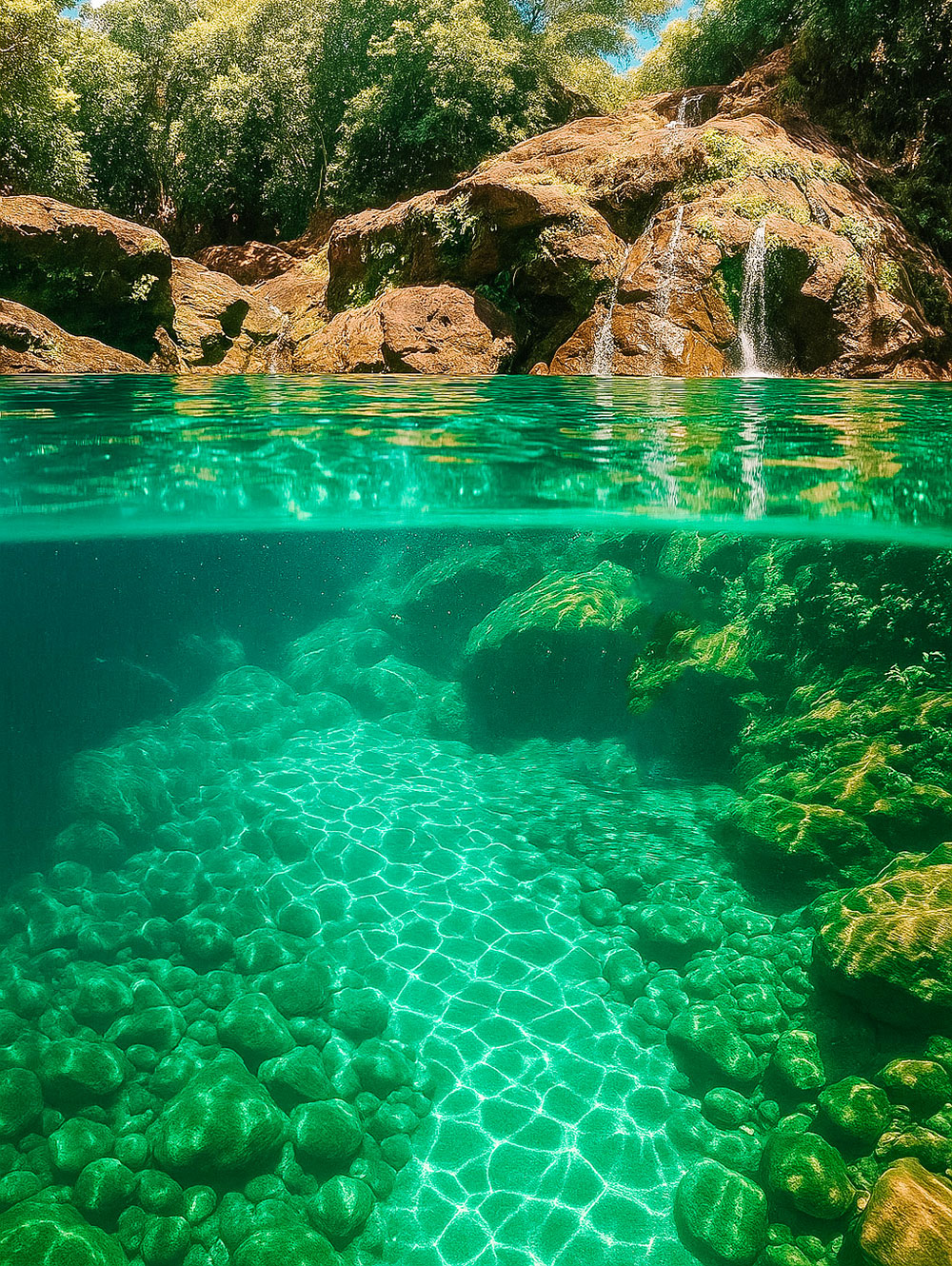 Poço Azul na Chapada das Mesas