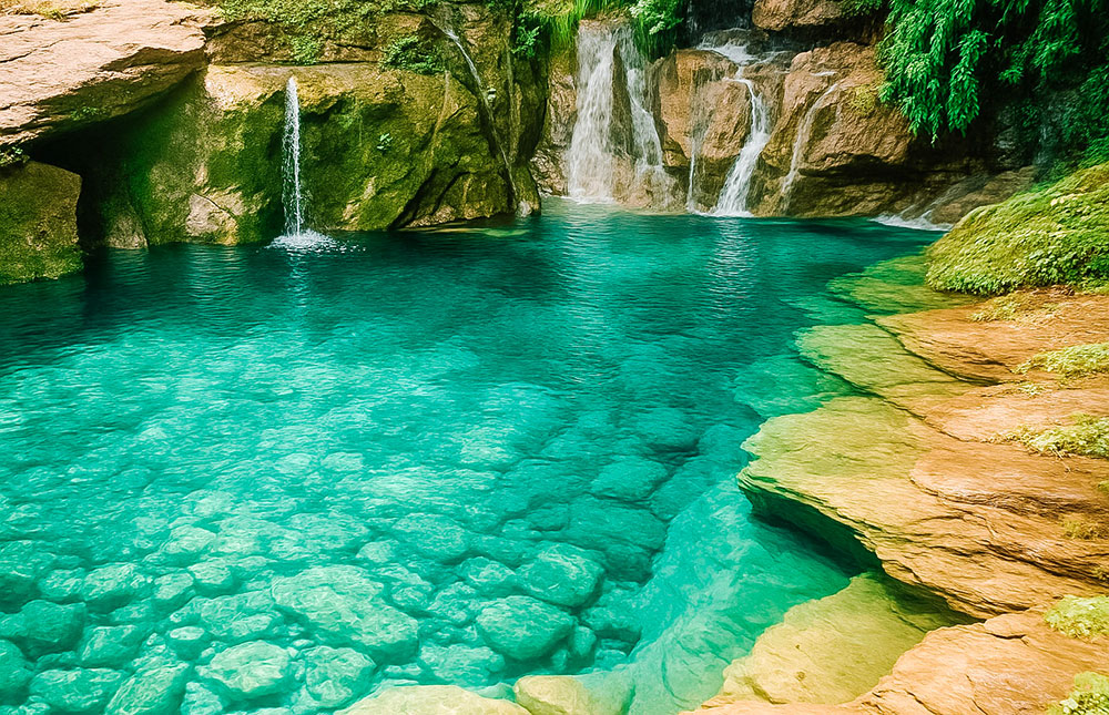 Poço Azul na Chapada das Mesas
