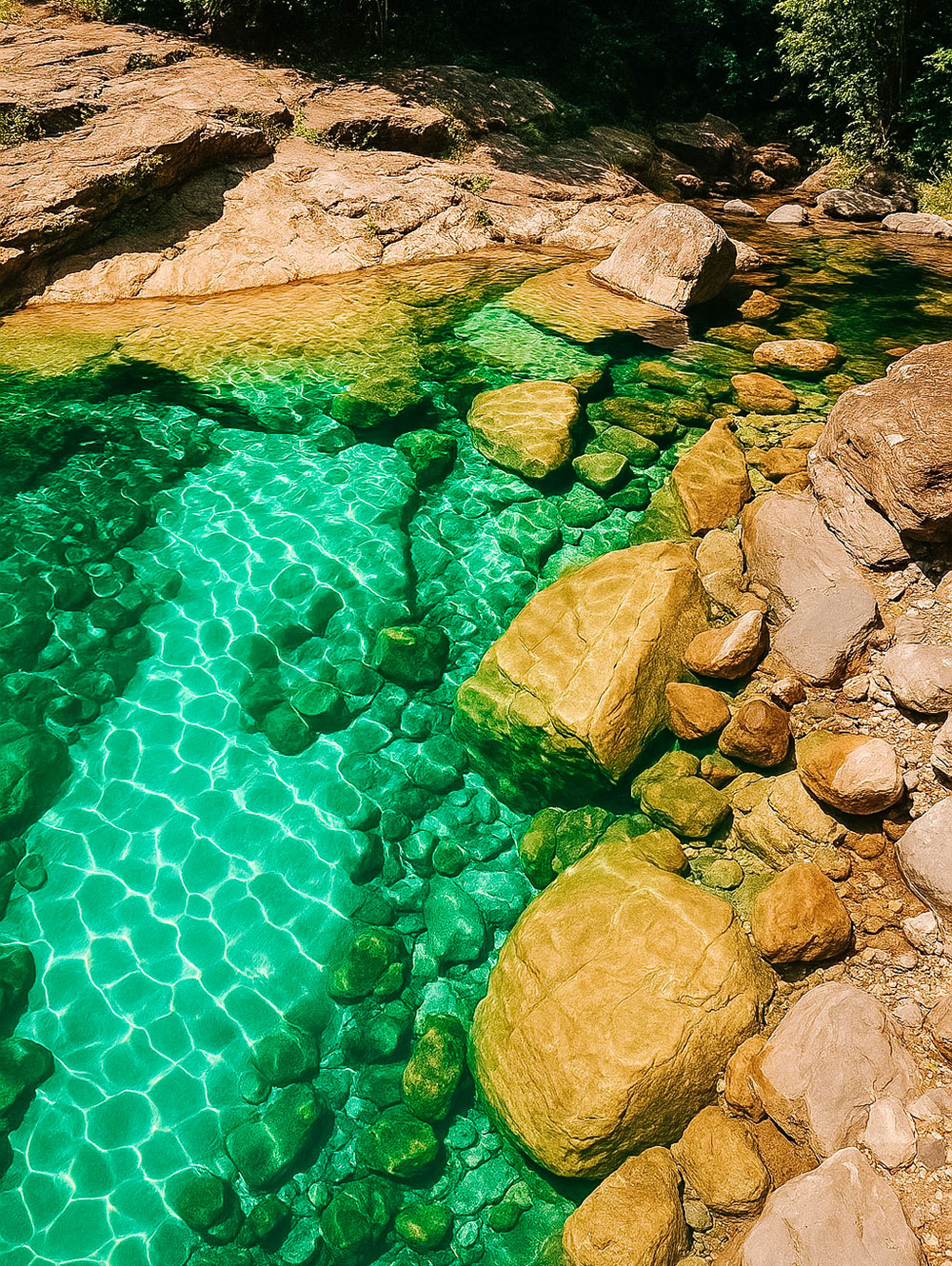 Poço Azul na Chapada das Mesas