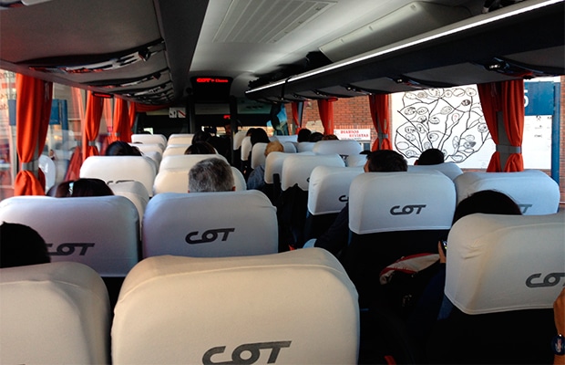 Como é viajar de ônibus no Uruguai