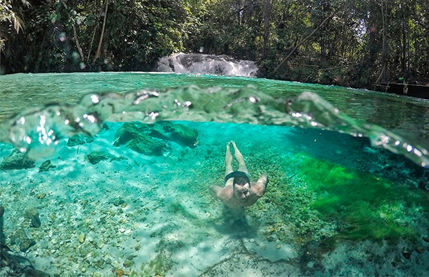 A indescritível Cachoeira do Formiga