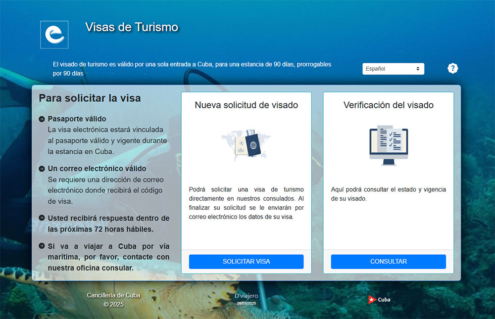 Visto para Cuba