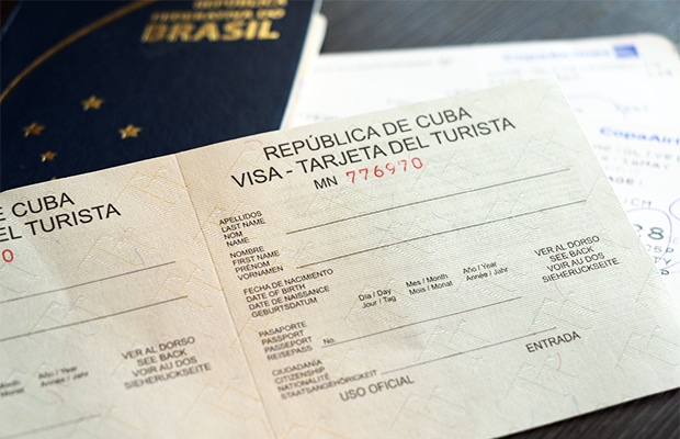Como comprar o visto para Cuba