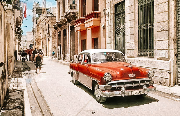 Alugar um carro em Cuba