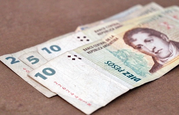 Dinheiro na Argentina