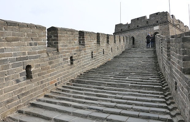Como é visitar a Muralha da China
