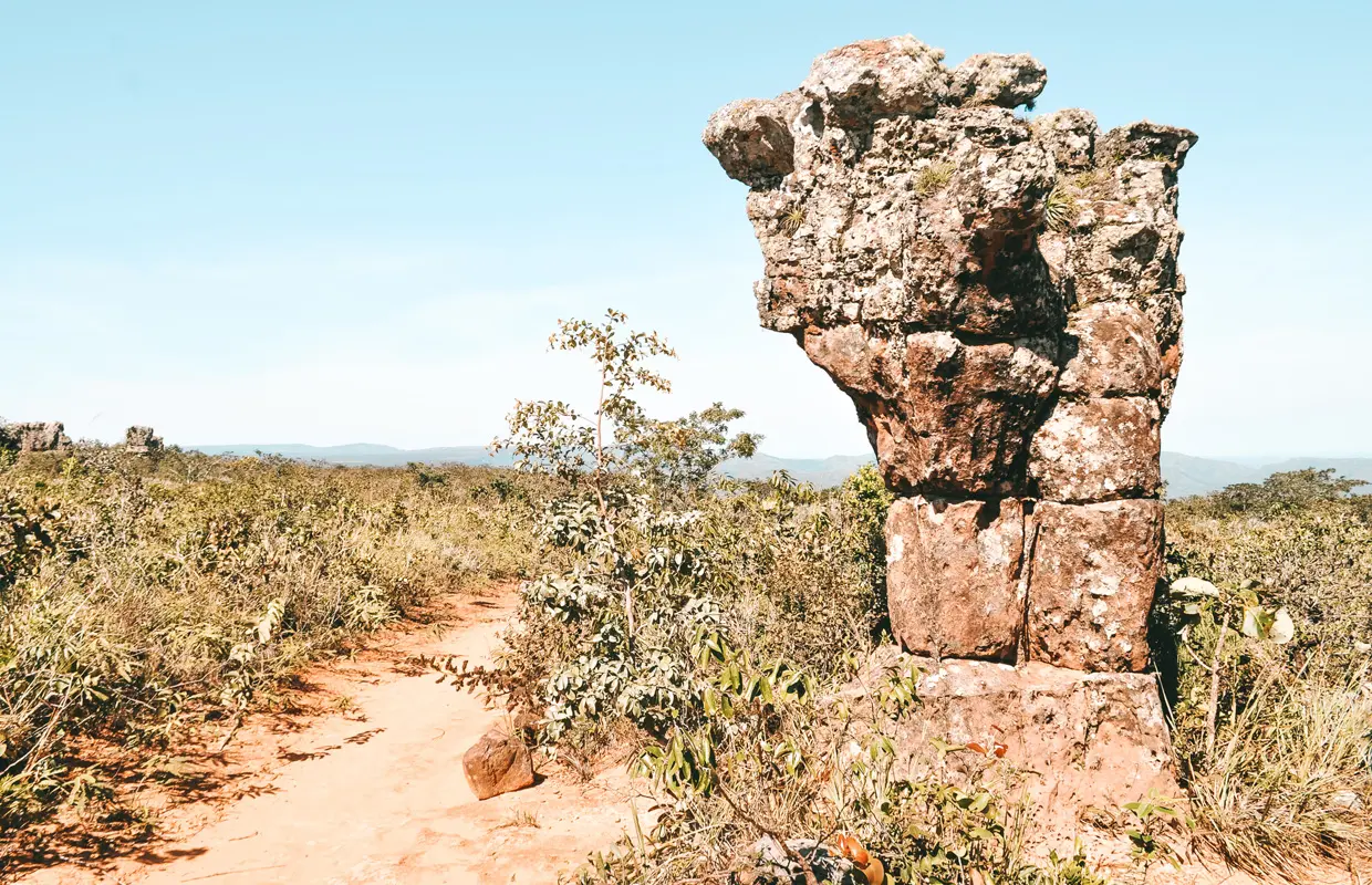 Cidade de Pedra, na Chapada dos Guimarães