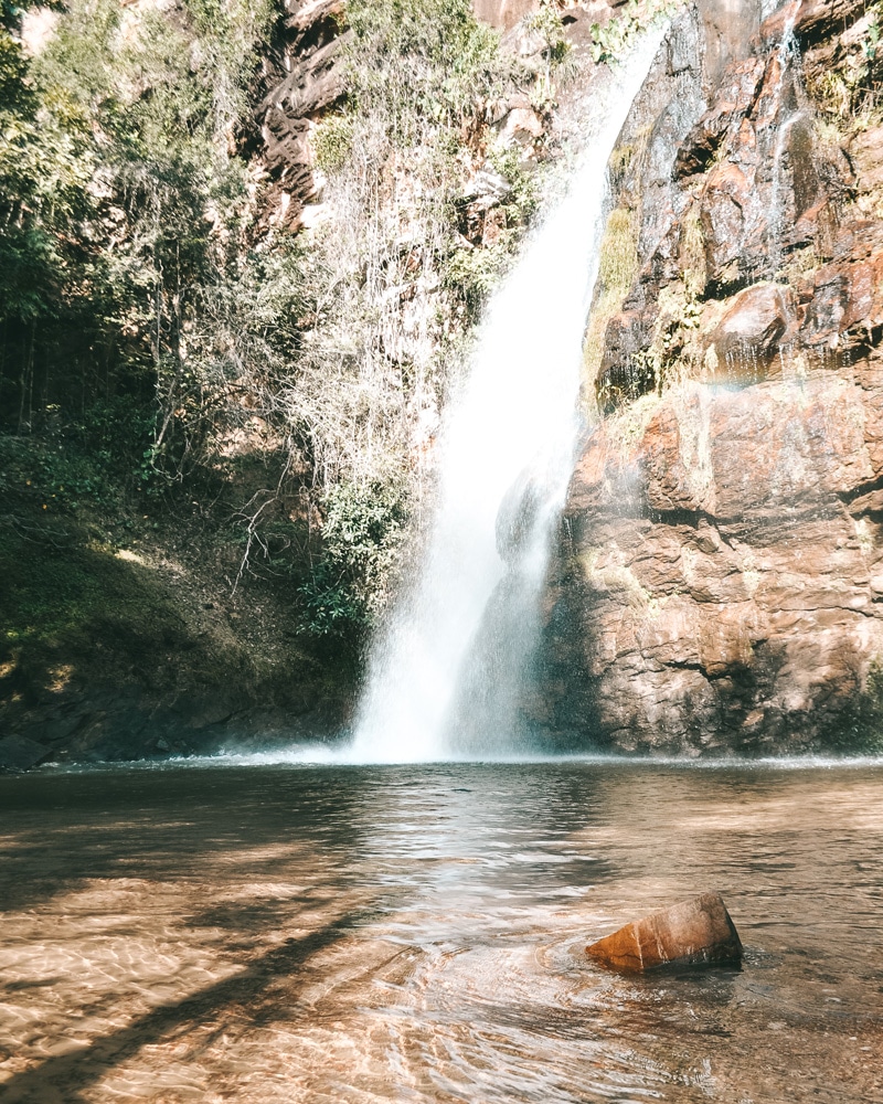 Cachoeiras na Chapada dos Guimarães