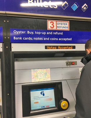 Oyster Card: o cartão do metrô de Londres