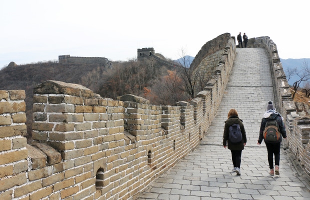 Como é visitar a Muralha da China