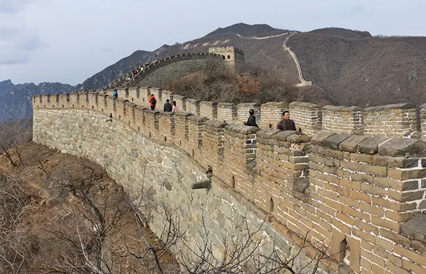 Como é visitar a Muralha da China