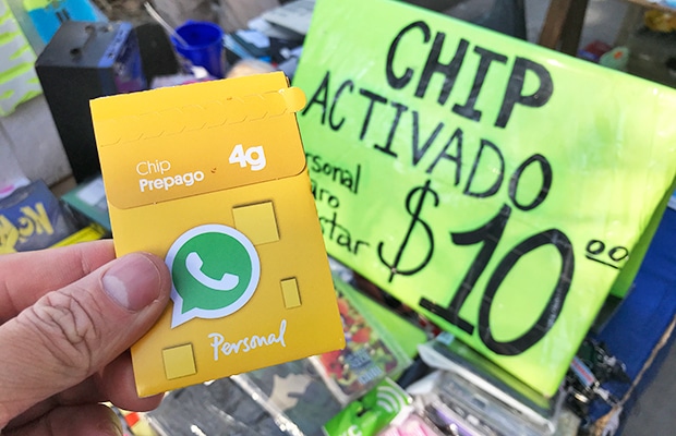 Como comprar chip para celular na Argentina