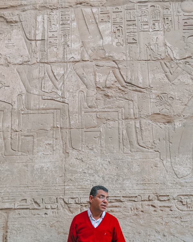 Templo de Karnak, em Luxor