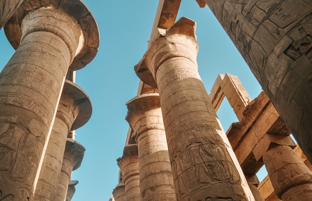 Templo de Karnak, em Luxor