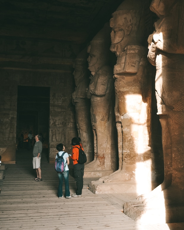 Como visitar os templos de Abu Simbel