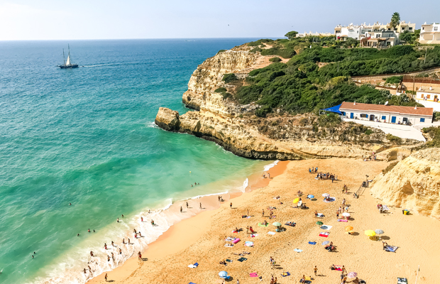 Mapa do Algarve  Visitando Portugal