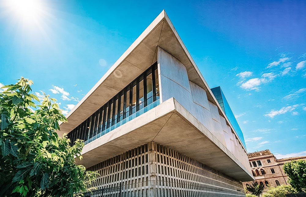 Arquitetura do Museu da Acrópole de Atenas