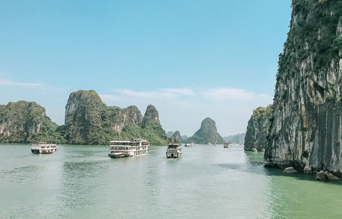 Cruzeiro na Baía de Ha Long