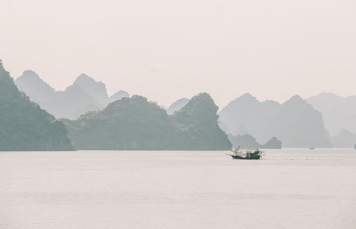 Cruzeiro na Baía de Ha Long