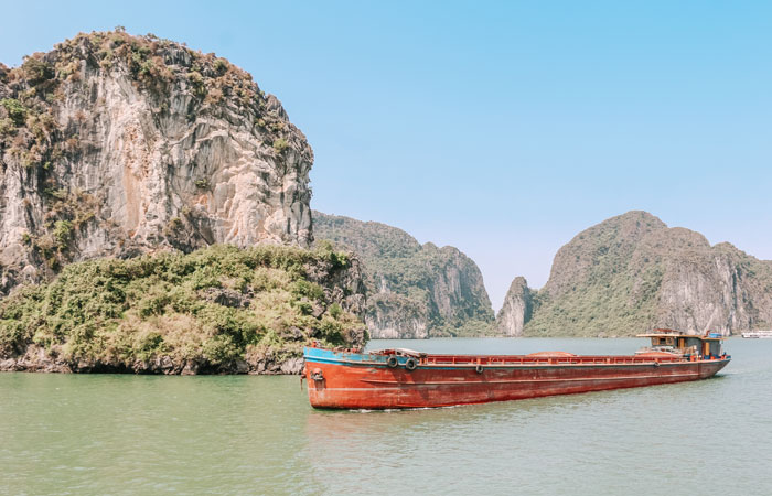 Cruzeiro na Baía de Ha Long