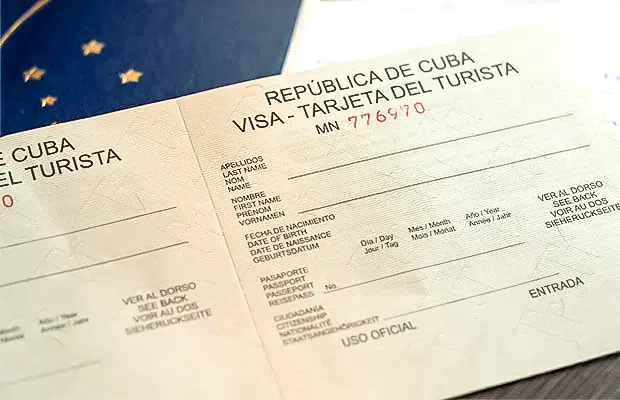 Documentos para entrar em Cuba