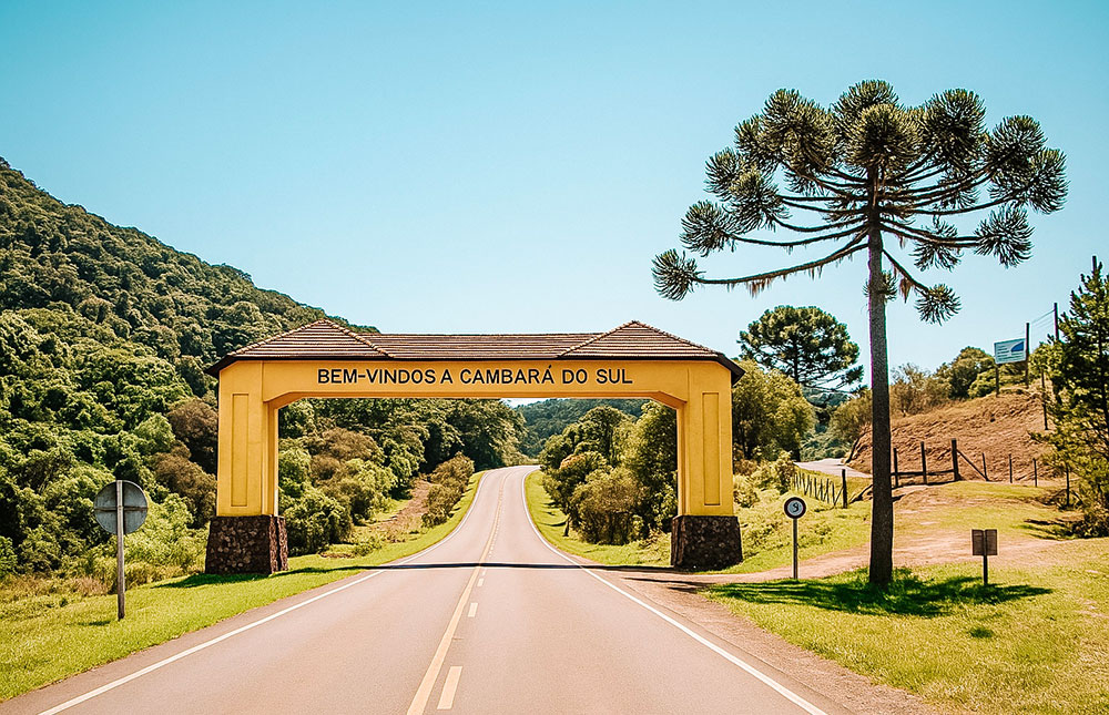 Como chegar a Cambará do Sul