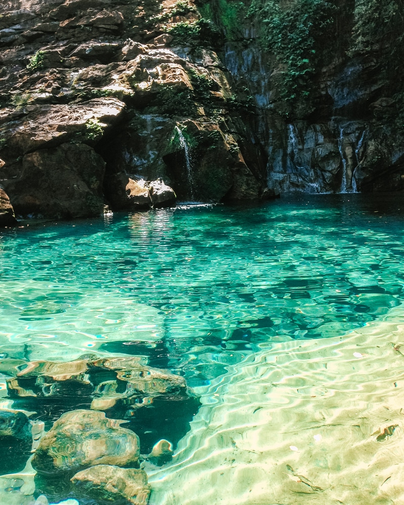 Poço Azul, na Chapada das Mesas