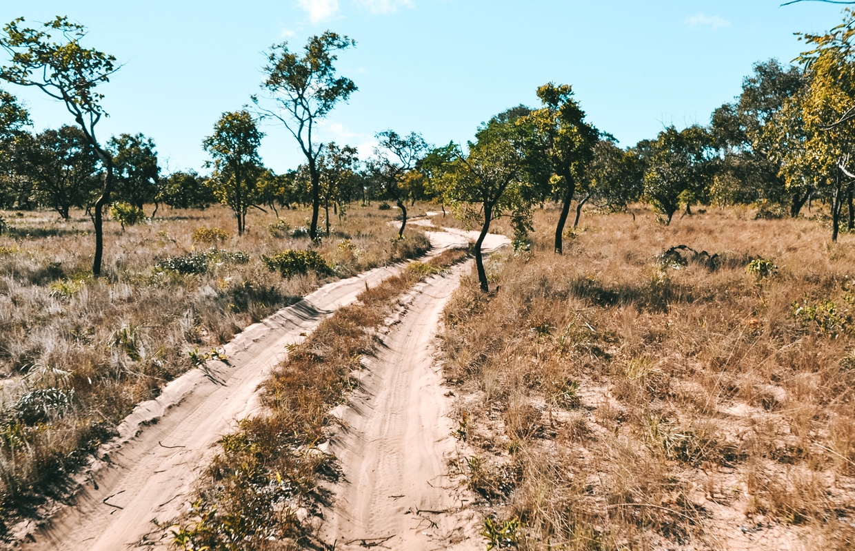 Estrada de terra para o Encanto Azul | Trilhas e Turismo