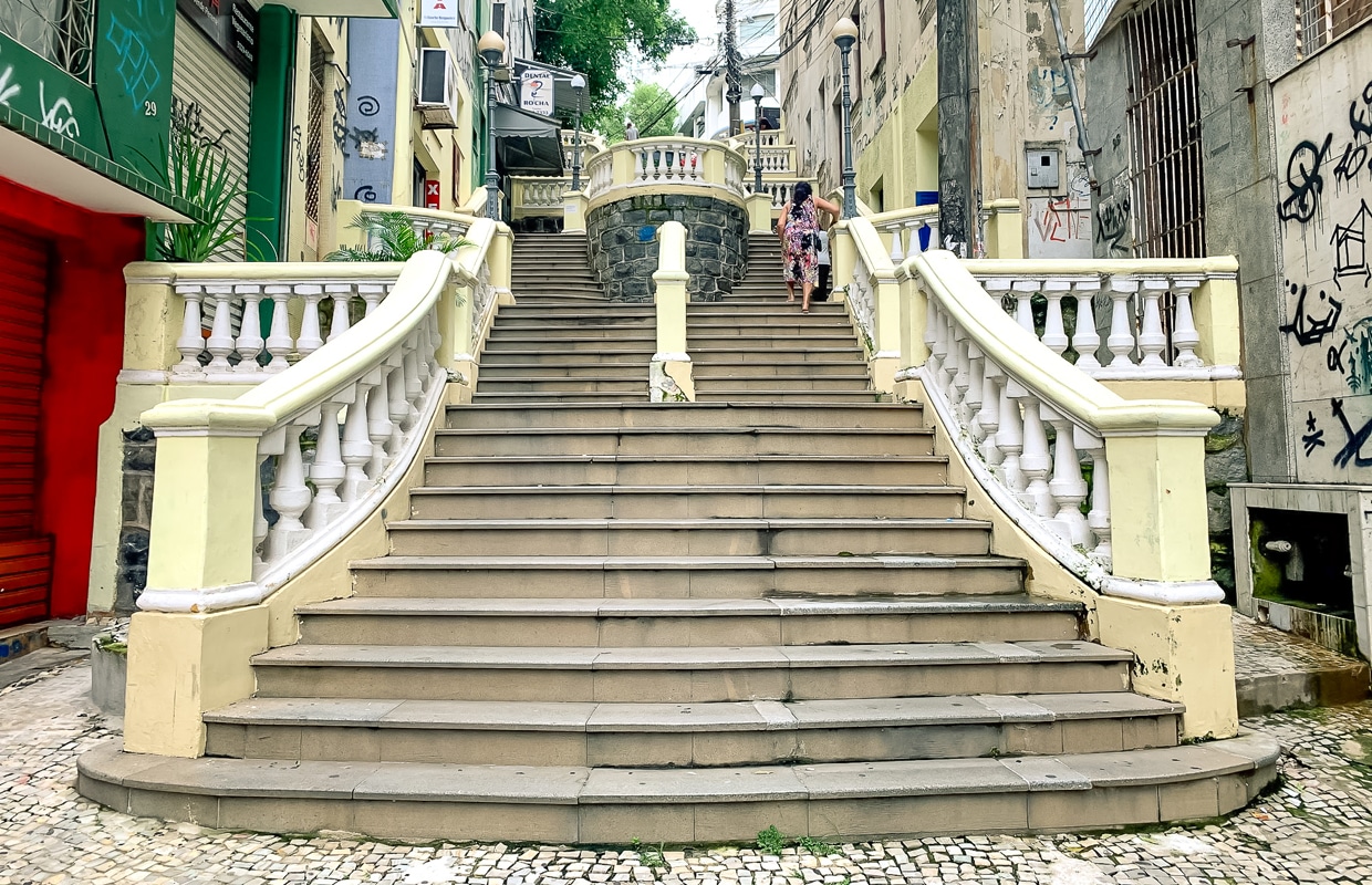 Memória Negra de Vitória, Espírito Santo: Escadaria Maria Ortiz