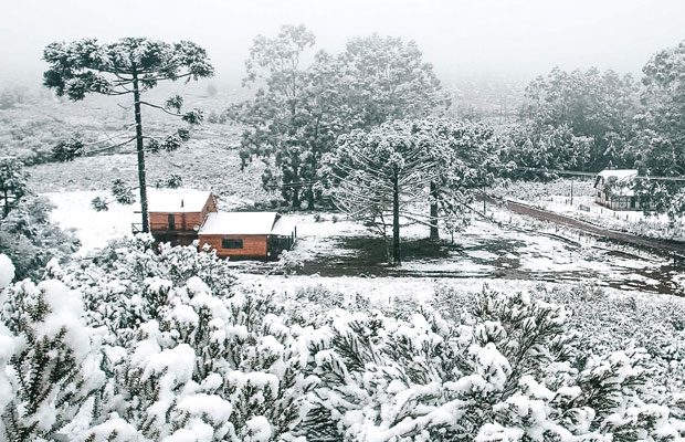 10 lugares para ver neve no Brasil: Cambará do Sul