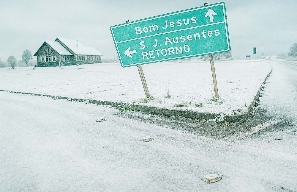 10 lugares para ver neve no Brasil