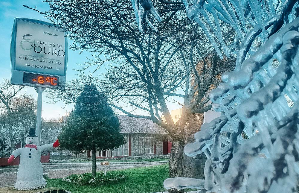 10 lugares para ver neve no Brasil