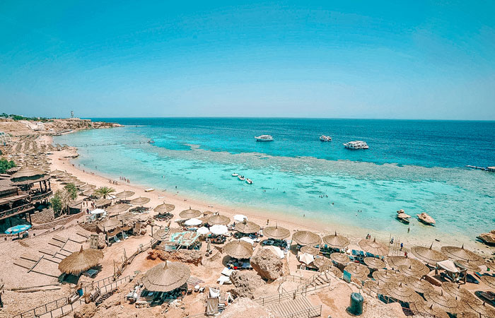 melhores praias de Sharm el-Sheikh