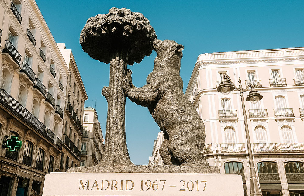Urso e o Madroño: urso de Madri