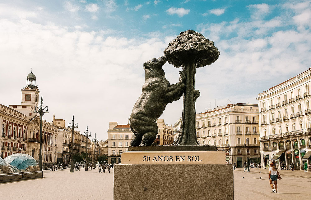 Urso e o Madroño: urso de Madri