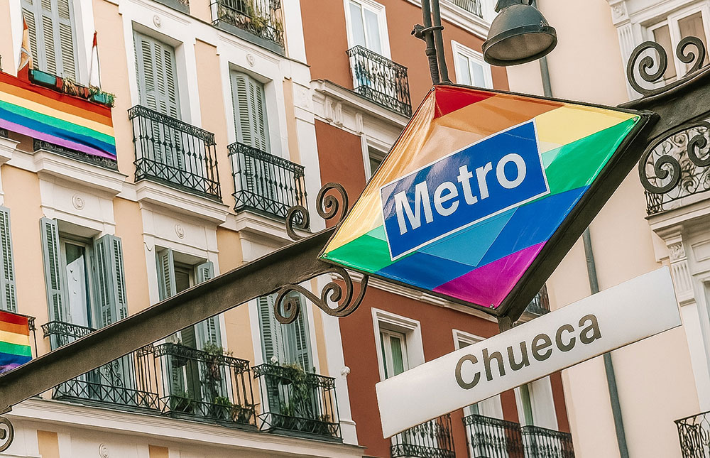 Chueca é o bairro gay de Madri