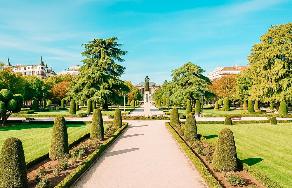 Parque El Retiro em Madri